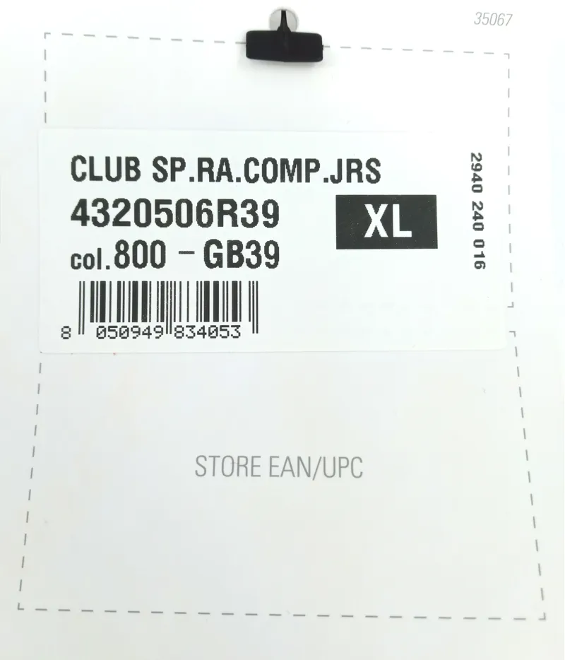 Castelli Club Sp RA Comp Jersey Red XL-2