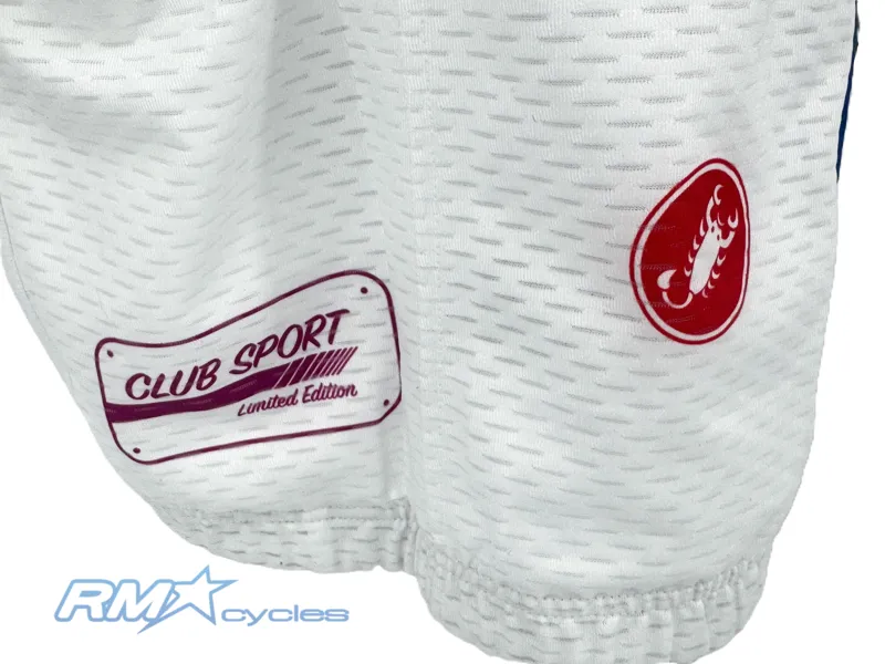 Castelli Club Sport Racing Competizione White Red Blue Mens-2
