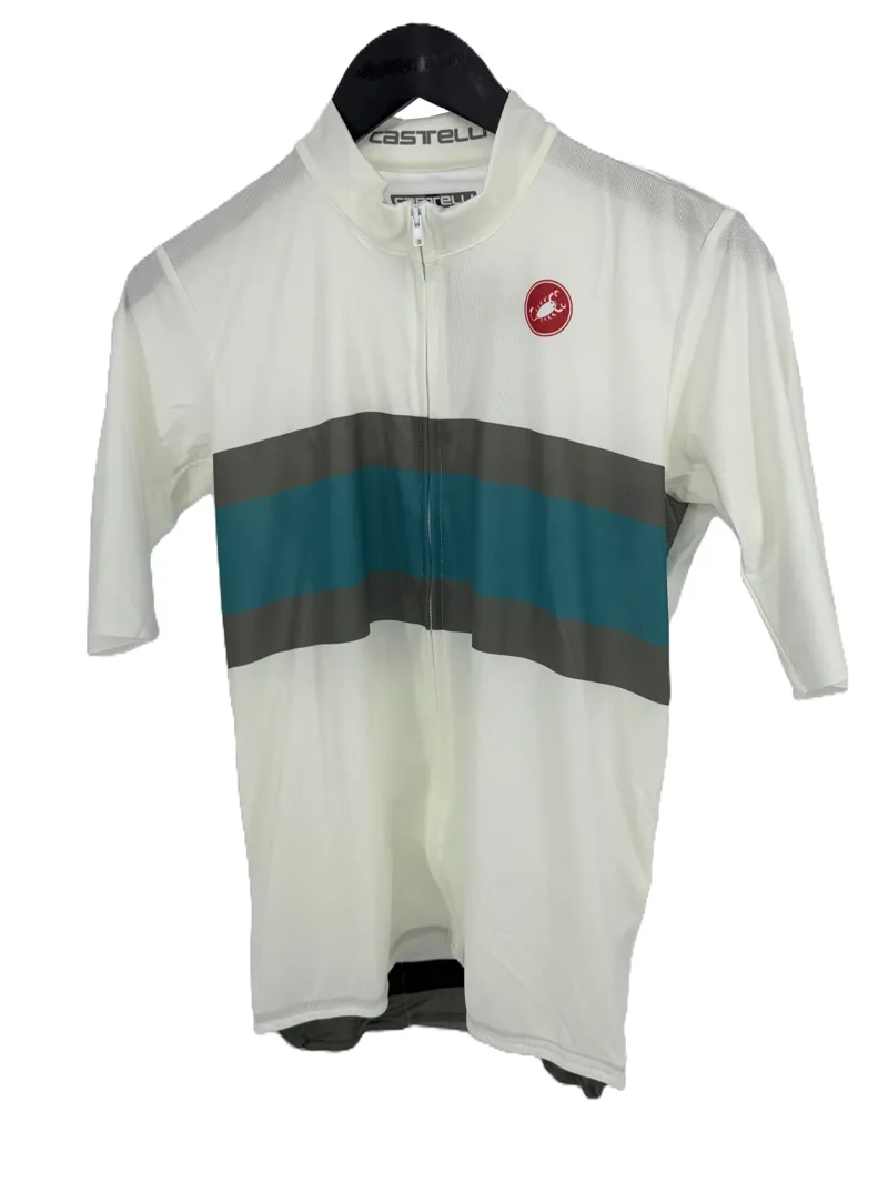 Castelli Club Sportive ST Competizione Jersey Mens White X-Large