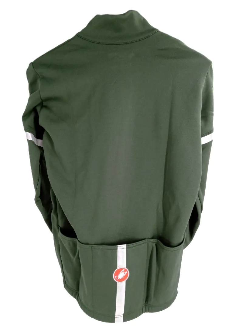 Castelli Fondo 2 Jersey FZ Mens Green Medium-1