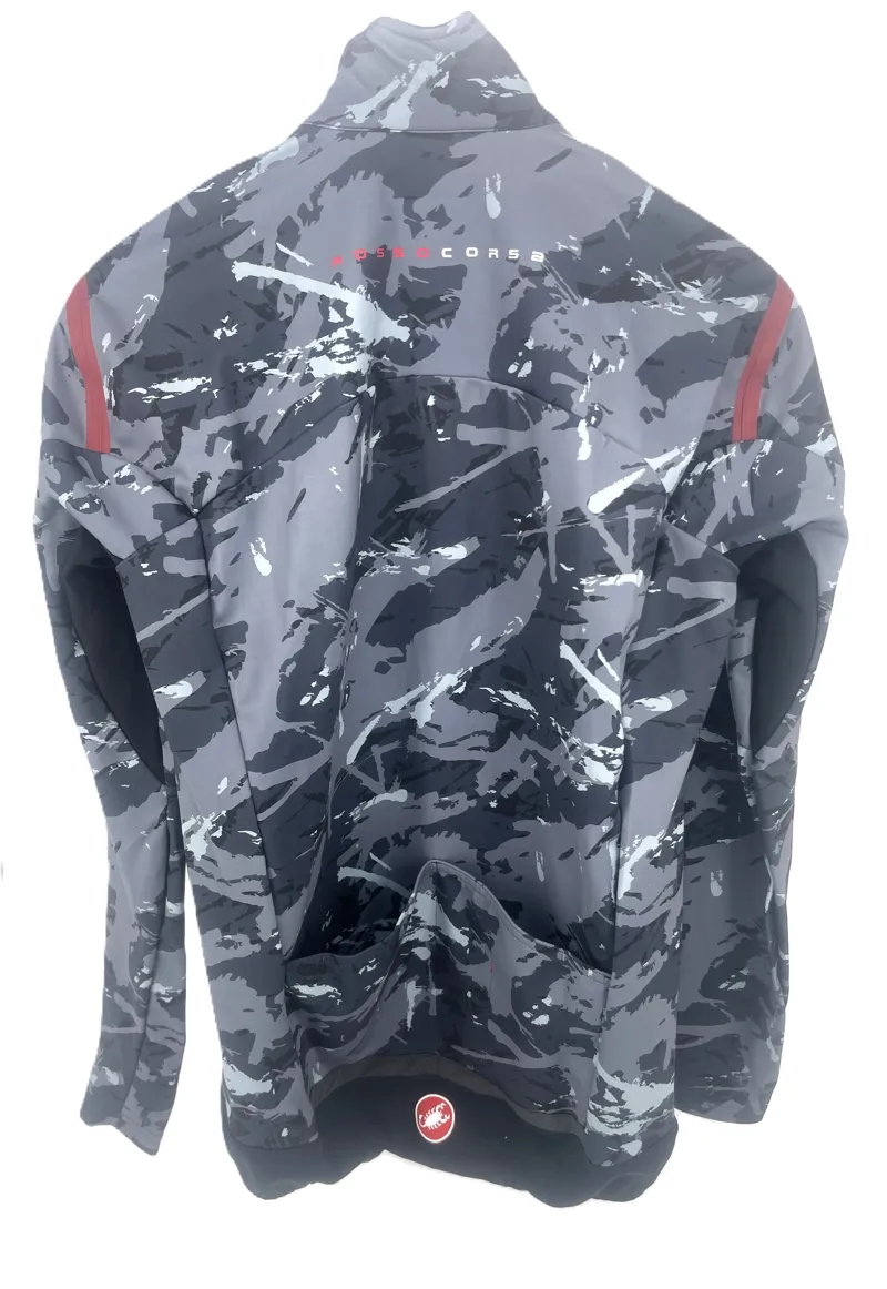 Castelli Perfetto Ros Jacket Blue Camouflage Large