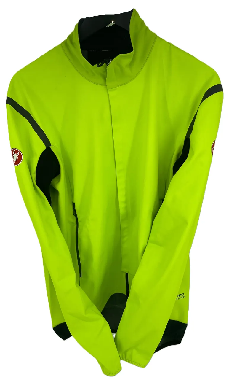 Castelli Perfetto RoS 2 Jacket Mens Size XXL Fluro Yellow