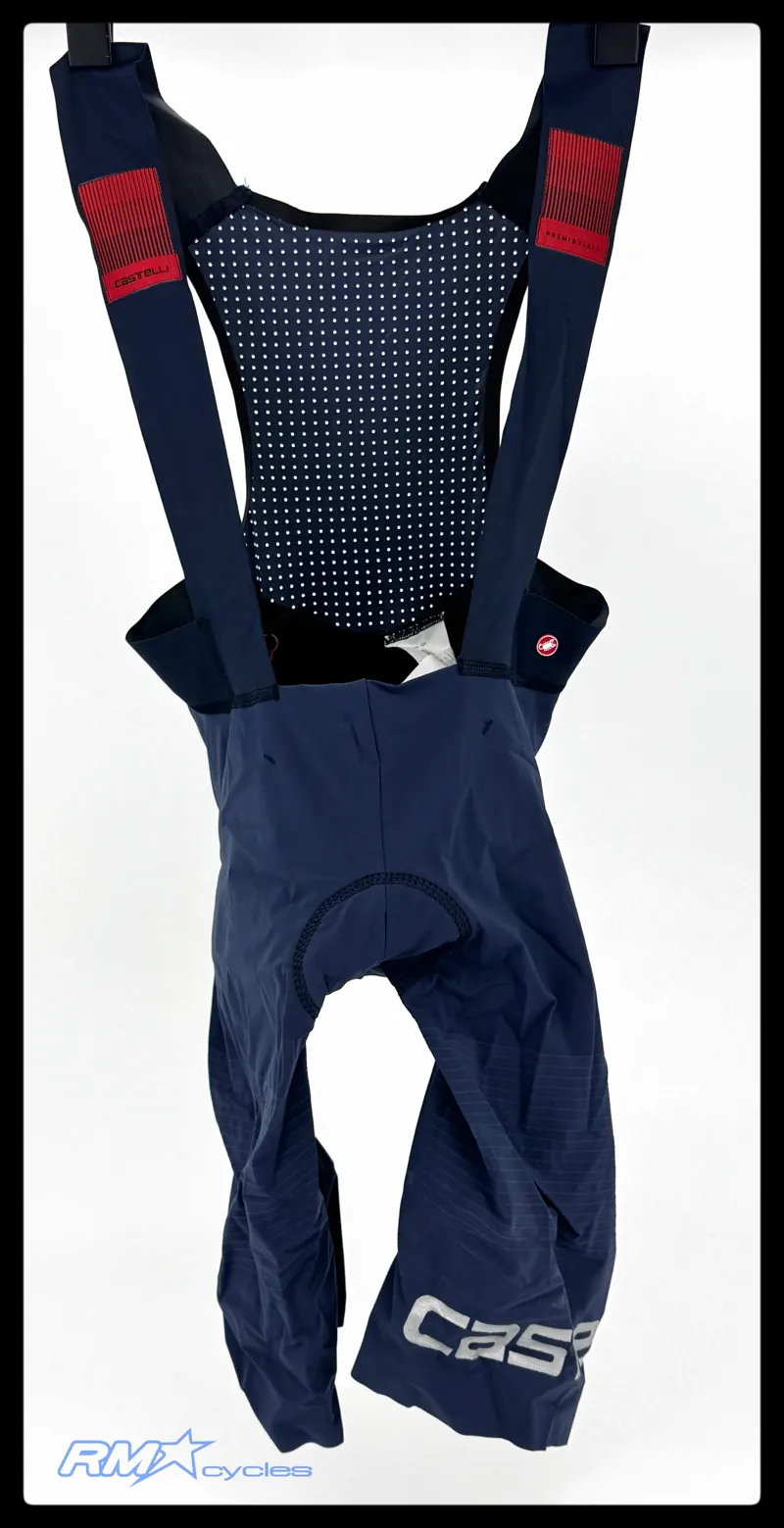 Castelli Premio Limited Edition Cycling Bib Shorts - Belgian Blue/Metallic Silver