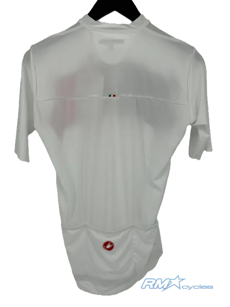 Castelli Prologo 7 Short Sleeve Jersey Ivory-1