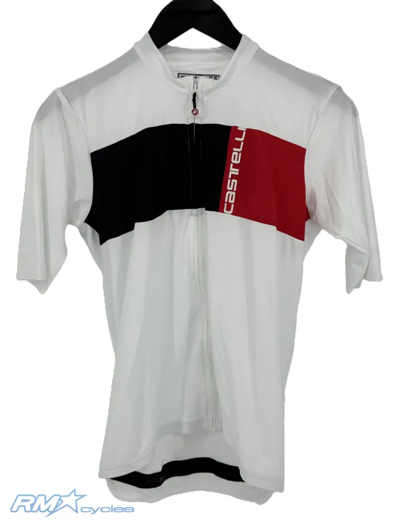 Castelli Prologo 7 Short Sleeve Jersey Ivory
