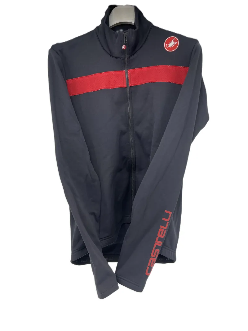 Castelli Puro 3 Jersey FZ Mens Size XL Black