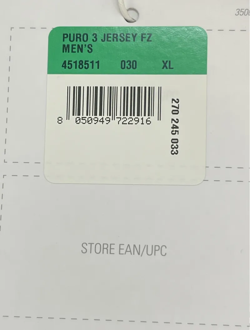 Castelli Puro 3 Jersey FZ Mens Size XL Black-2