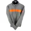 Castelli Raddoppia 3 Mens Jacket NICKEL GRAY/RED ORANGE