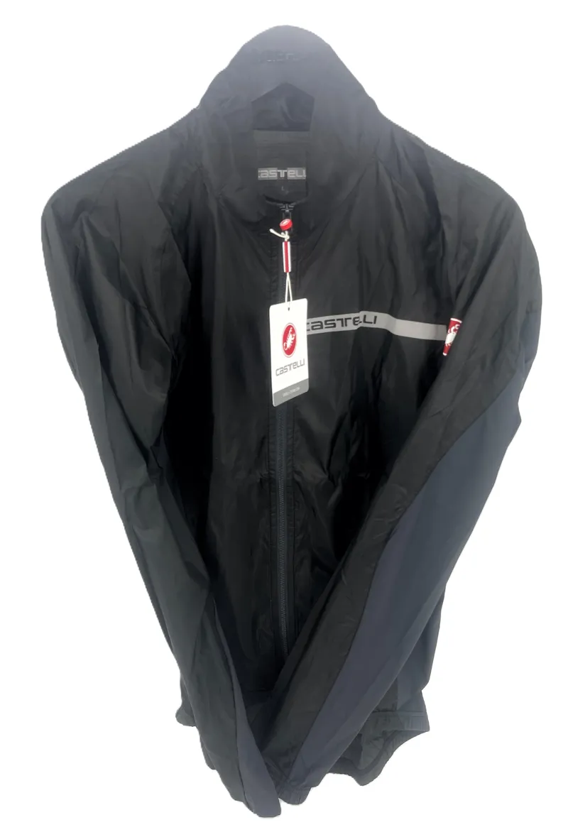 Castelli Squadra Stretch Mens Jacket Large in Black