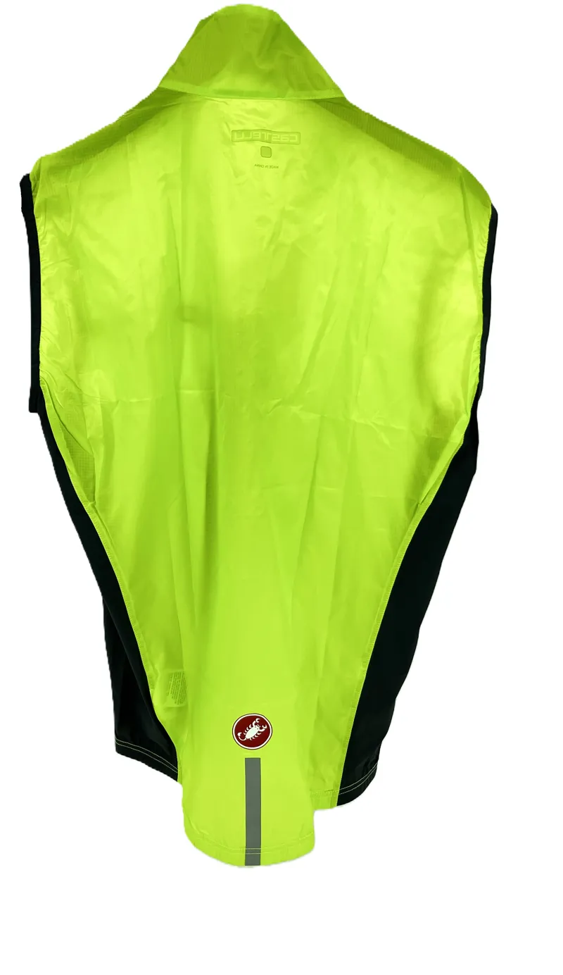Castelli Squadra Stretch Vest Mens Fluro Yellow X-Large-1