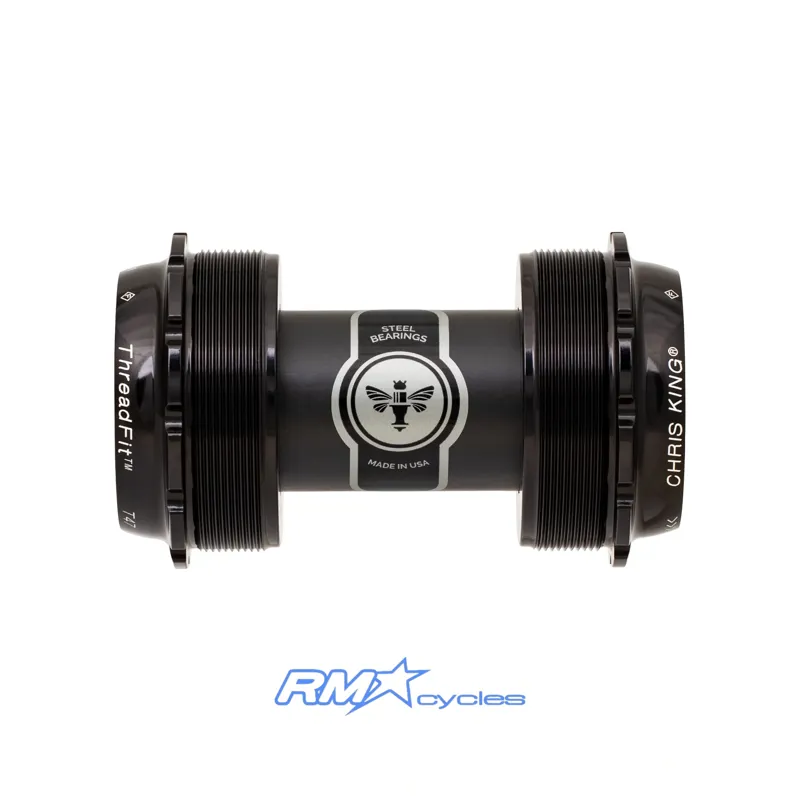 Chris King BB ThreadFit T47 24X Two-Tone Black Punch
