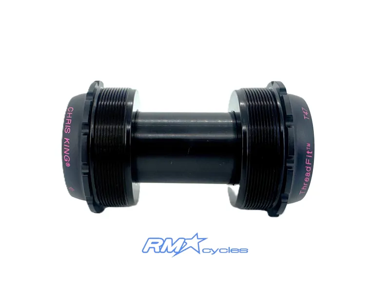 Chris King BB ThreadFit T47 24X Two-Tone Black Punch-2