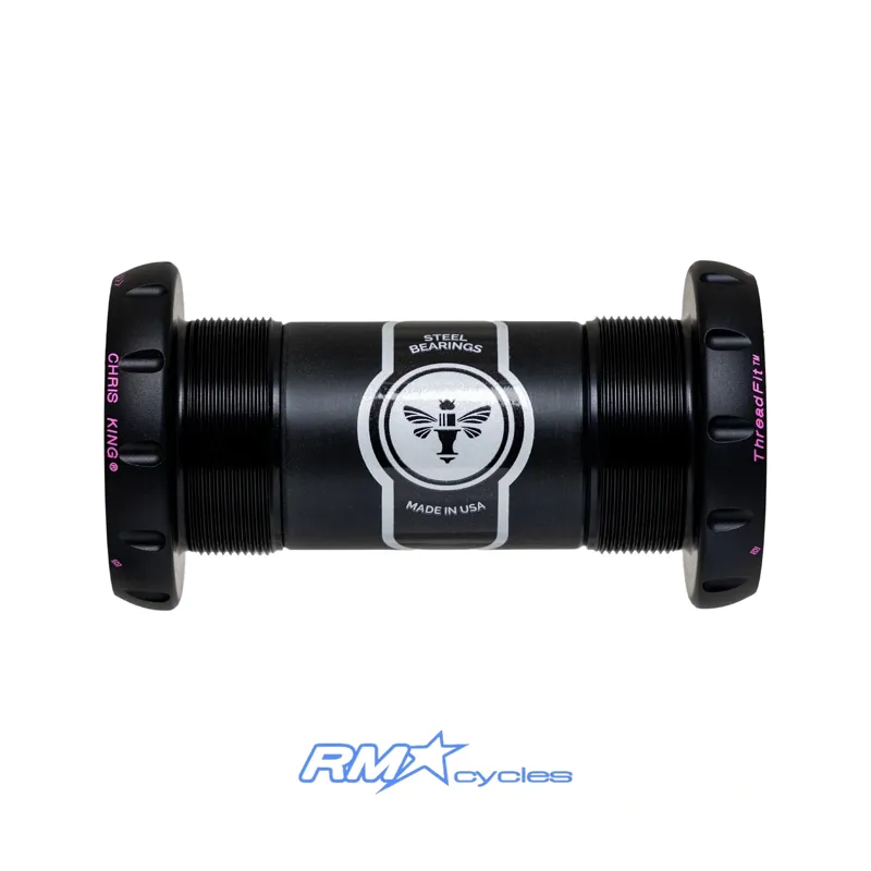 Chris King BB ThreadFit T47 30X Two Tone Black Punch