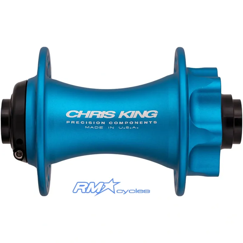 Chris King MTB Hub ISO Front 28H SD 100 x 15 Thru Turquoise