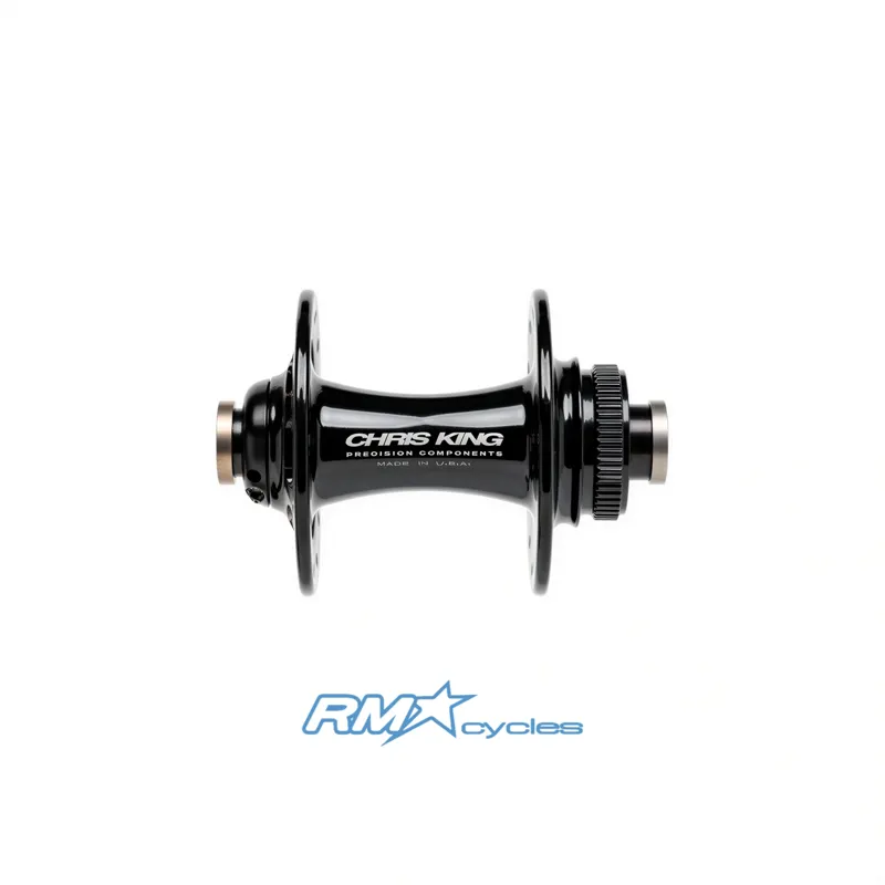 Chris King Road R45D - Front - 24h - 100x12 - Matte Black