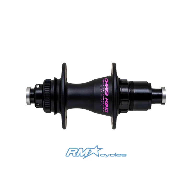 Chris King Road R45D Rear 24h 142x12 HG Two Tone Black Hub
