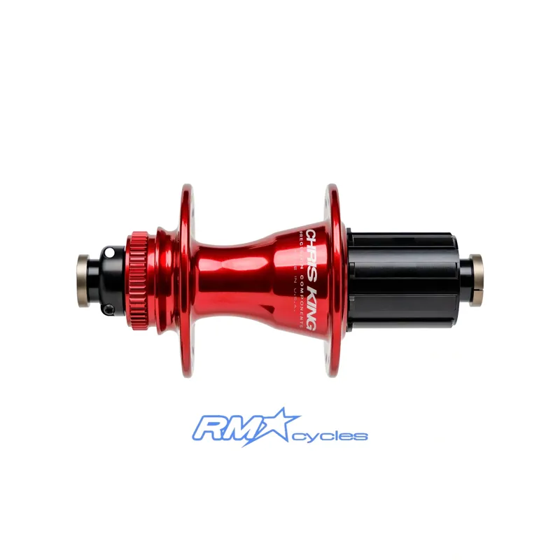 Chris King Road R45D Rear 32h 142x12 Shimano - Red