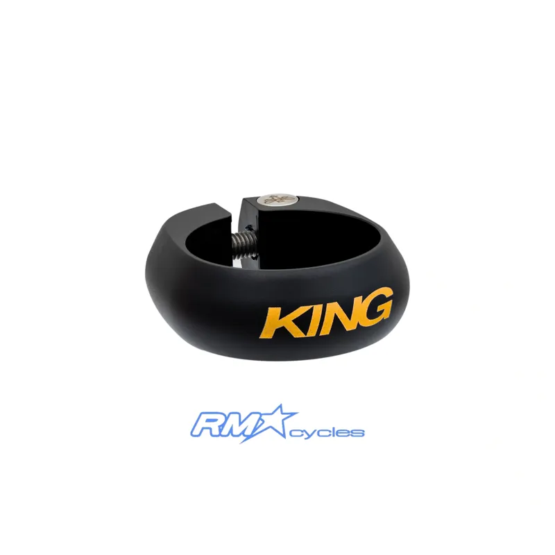 Chris King Seatpost Collar 34.9 Two Tone Black/Gold