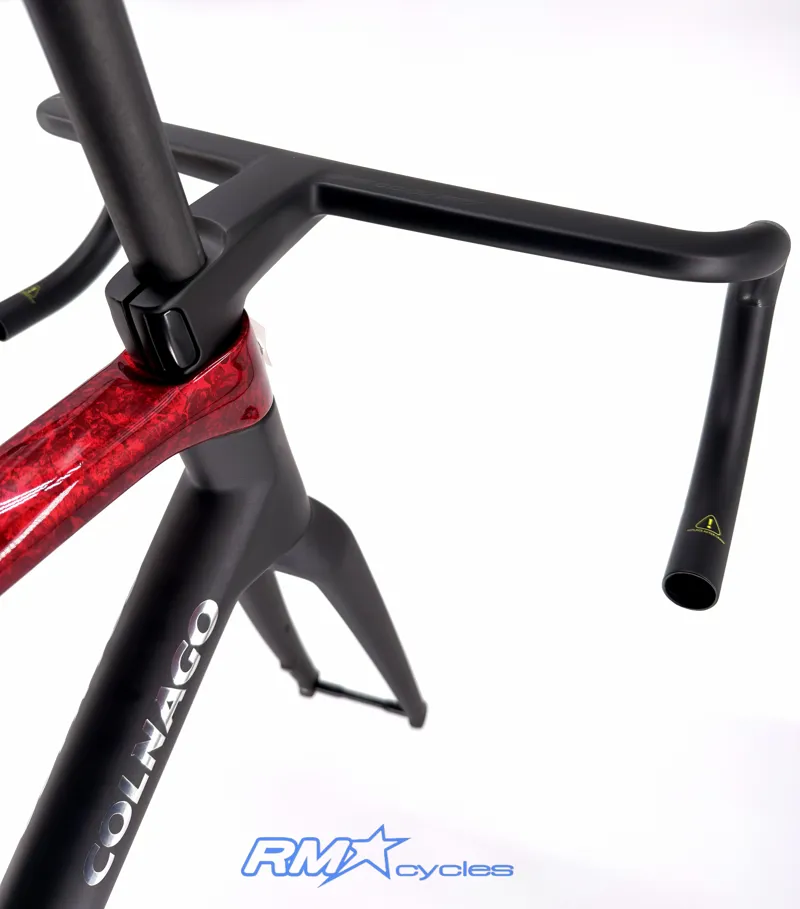 Colnago C72 Disc 2026 Carbon Road Race Frame Set HFRD Black Red-6