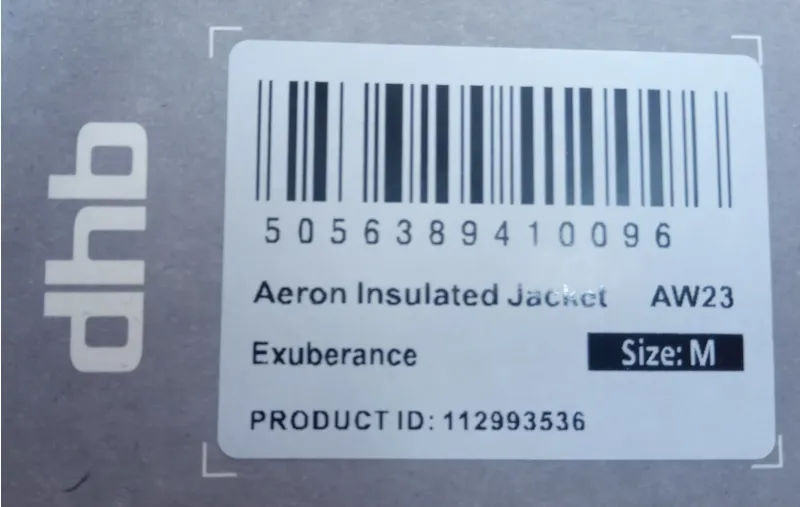 DHB Aeron Insulated Jacket AW23 Size Medium Exuberance-2