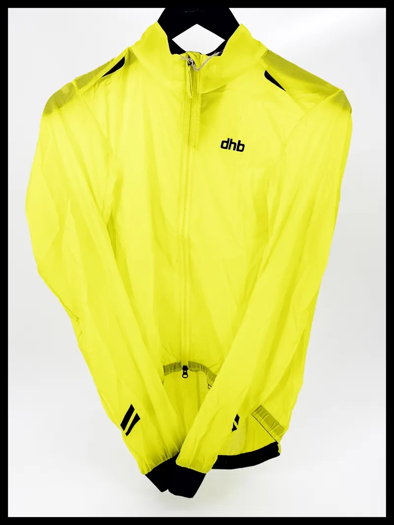 DHB Aeron Packable Jacket Small Mens Sulphur Spring
