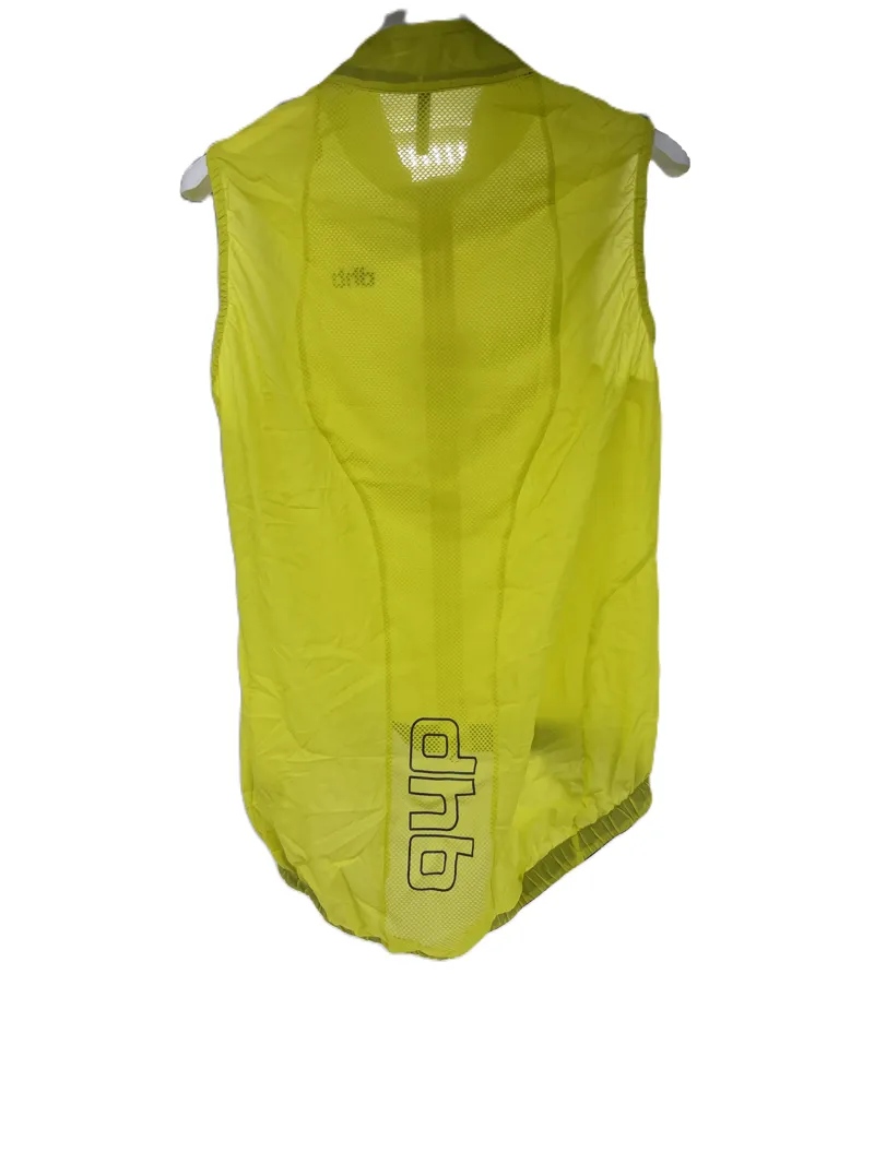 DHB Aeron Mens Packable Gilet X-Small - Sulphur Spring-1