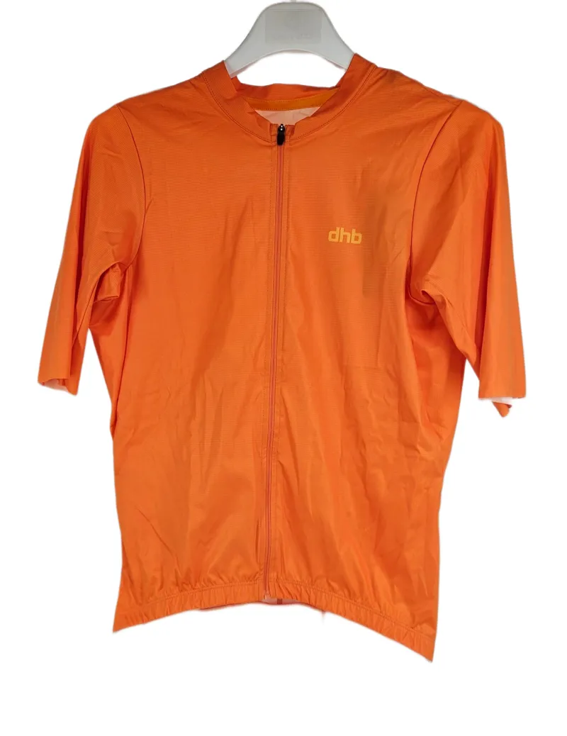 DHB Aeron Short Sleeve Jersey 2.0 X-Large Persimmon Orange