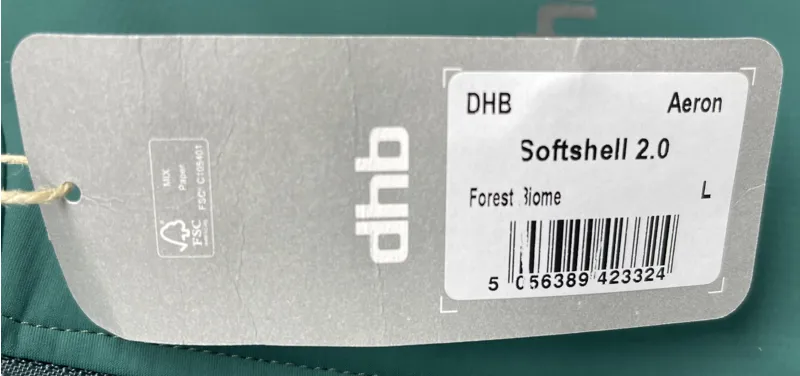 DHB Aeron Mens Soft Shell Jacket 2.0 Green-2