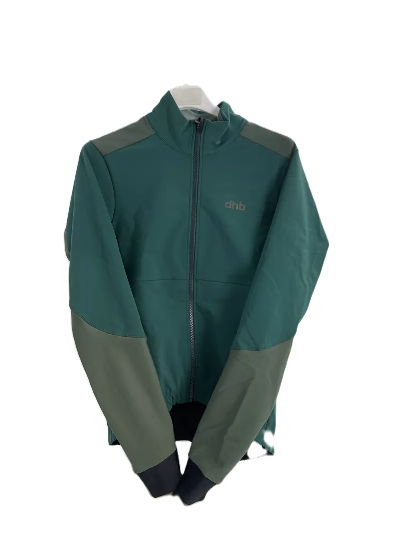 DHB Aeron Mens Soft Shell Jacket 2.0 Size XL Forest Biome