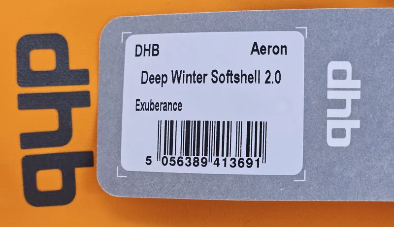 DHB Aeron Men's Deep Winter Softshell Jacket 2.0 in Exuberance Small-2