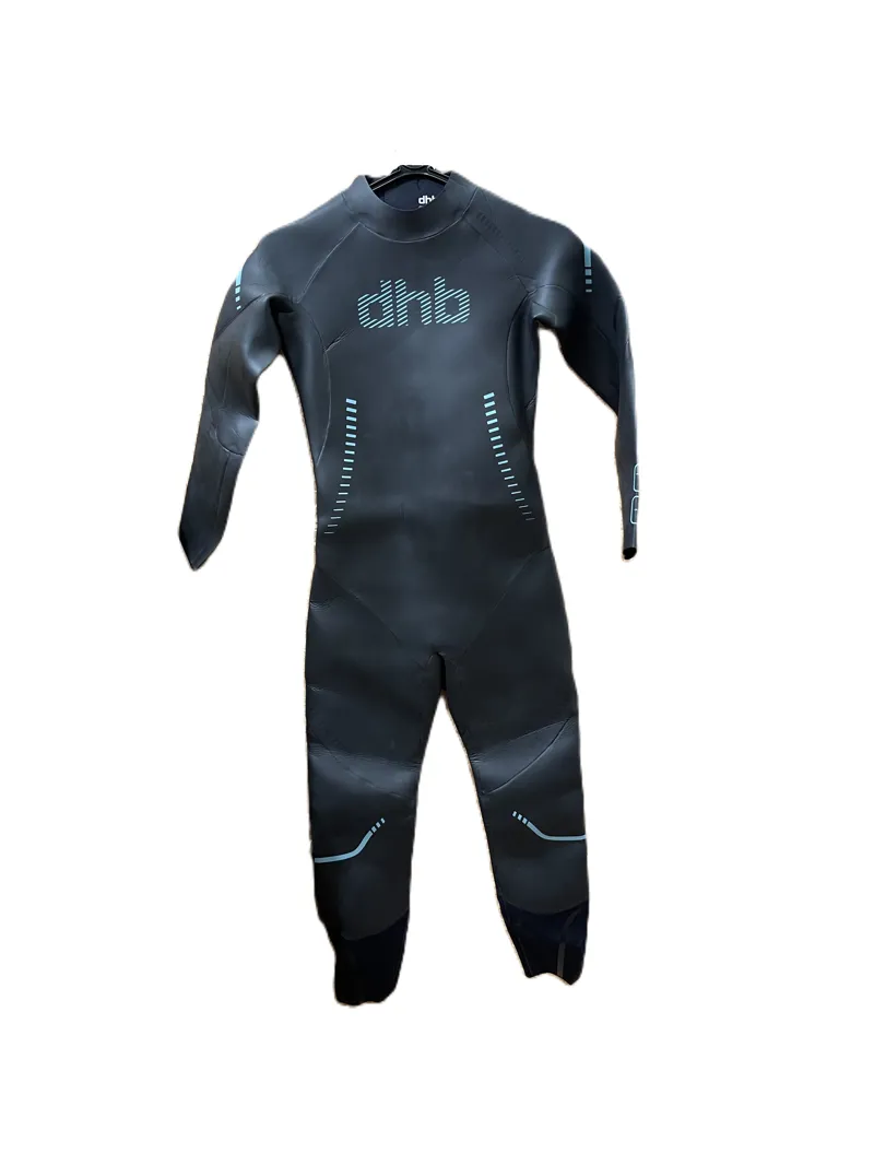 DHB Womens AeronThermal Wetsuit Size Small Black-1