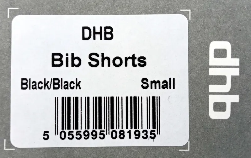 DHB Bib Shorts Black Small-2