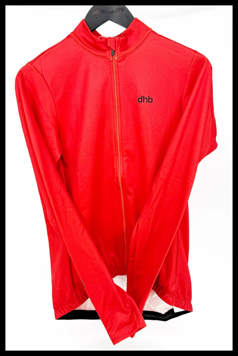 DHB Classic Long Sleeve Jersey Medium Fiery Red 