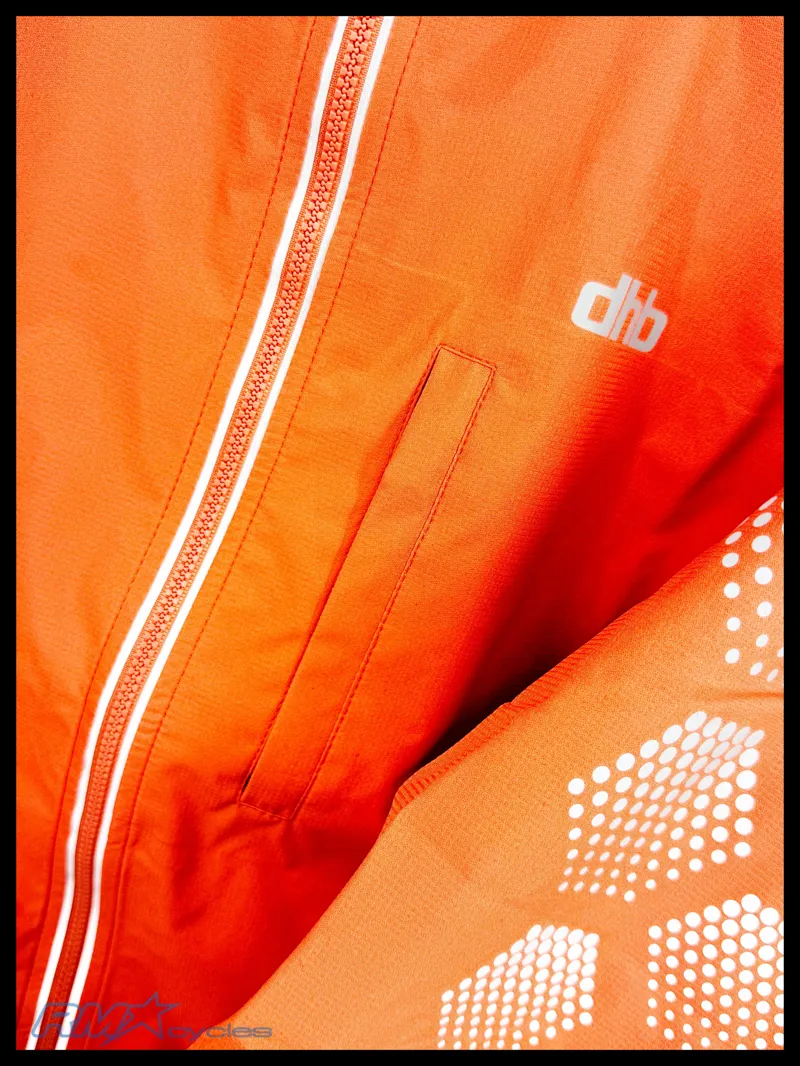 DHB Flashlight Mens Waterproof Jacket in Grenadine Small-3