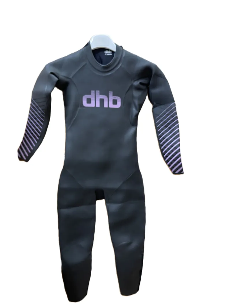 DHB Hydron Womens Thermal Wet Suit Small Black
