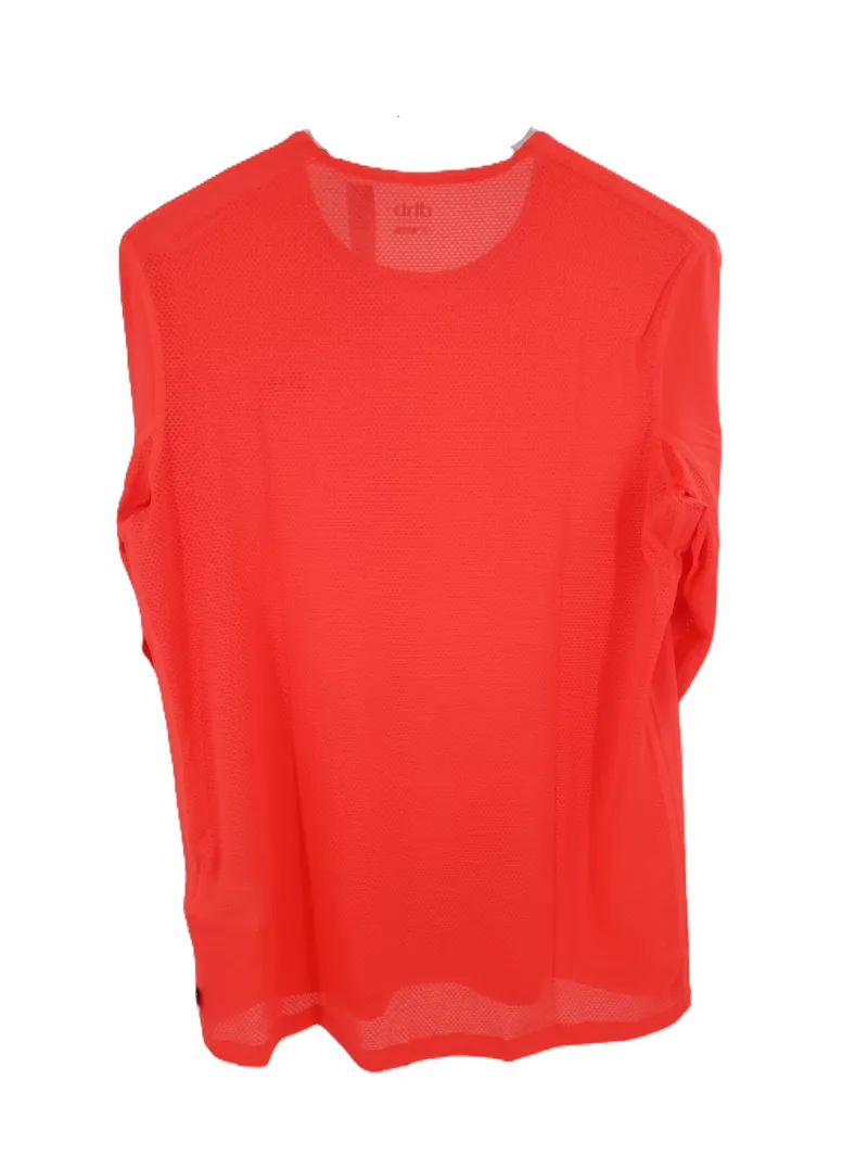 DHB Lightweight Long Sleeve Base Layer Mens XS Orange-1