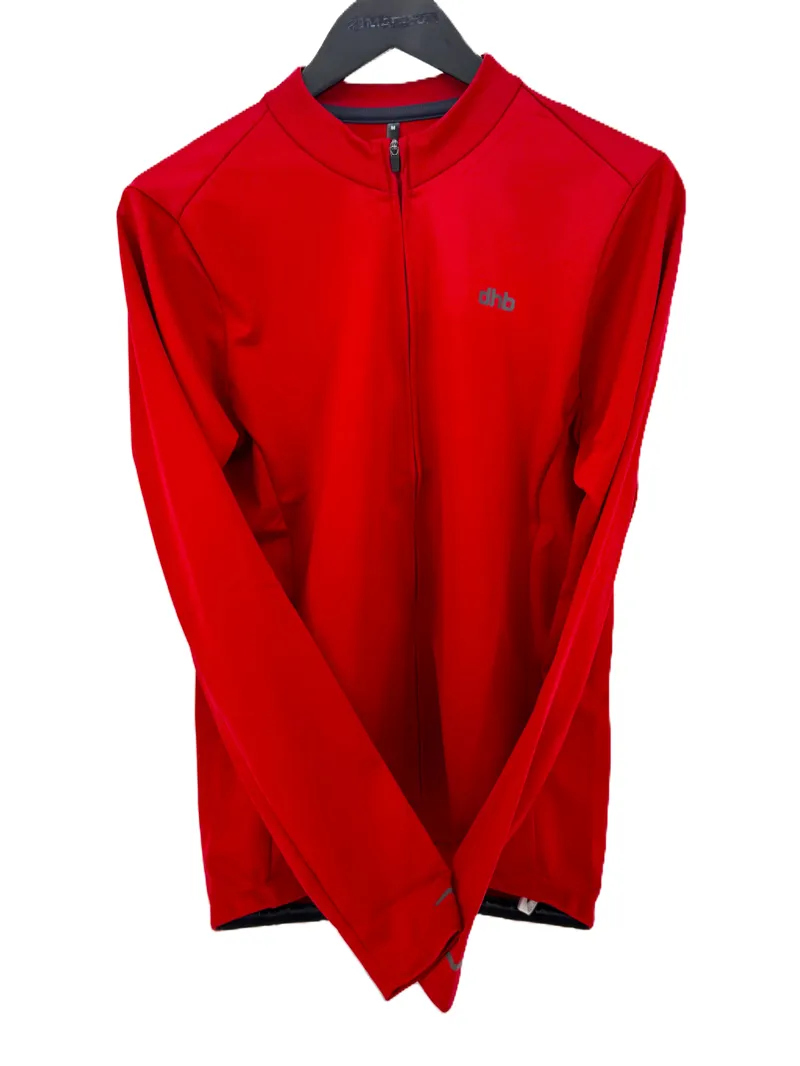 DHB Long Sleeve Thermal Jersey Medium Jester Red