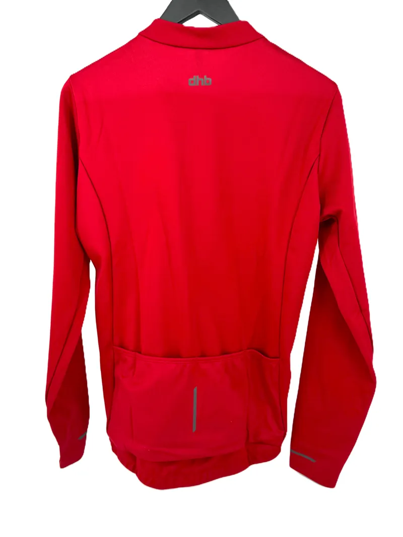 DHB Long Sleeve Thermal Jersey Medium Jester Red-1