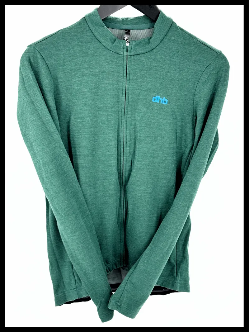 DHB Merino Long Seeve Jersey 2.0 Large Forest Biome