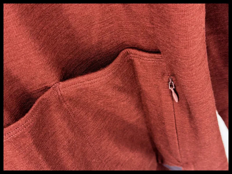 DHB Merino Long Sleeve Jersey 2.0 Fired Brick Large-2