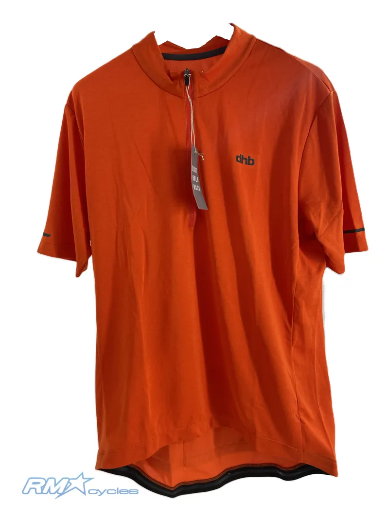 DHB 1/4 Zip Mens Short Sleeve Jersey 2.0