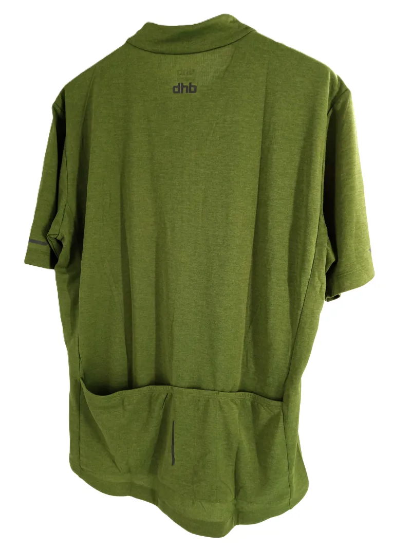 DHB Short Sleeve Jersey 2.0 Calla Green Large-1