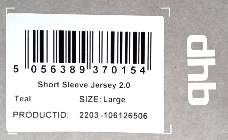 DHB Short Sleeve Jersey 2.0 Teal Large-2