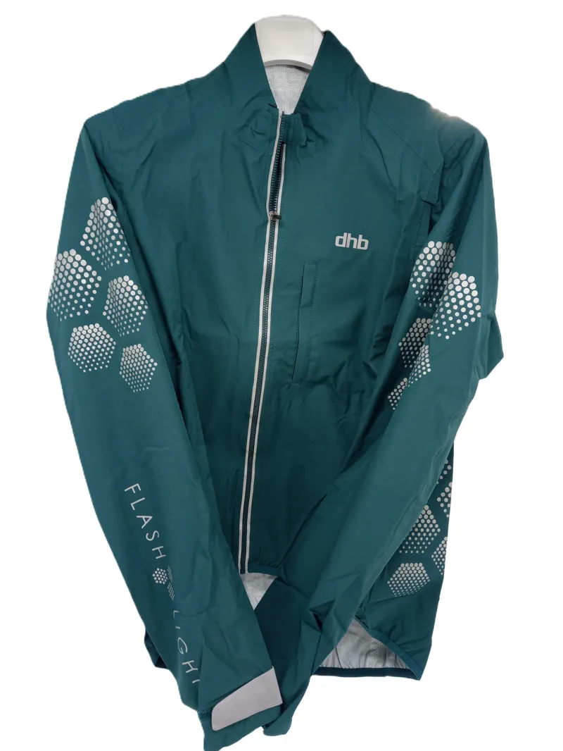 DHB Womens Flashlight Waterproof Jacket 10 - Atlantic Deep