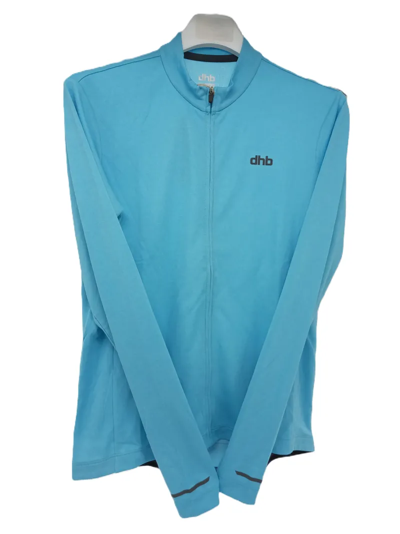 DHB Womens Long Sleeve Jersey 2.0 Size 12 Blue