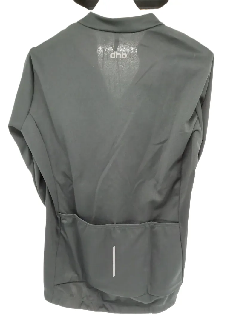 DHB Womens Long Sleeve Thermal Jersey Size 10 - Black