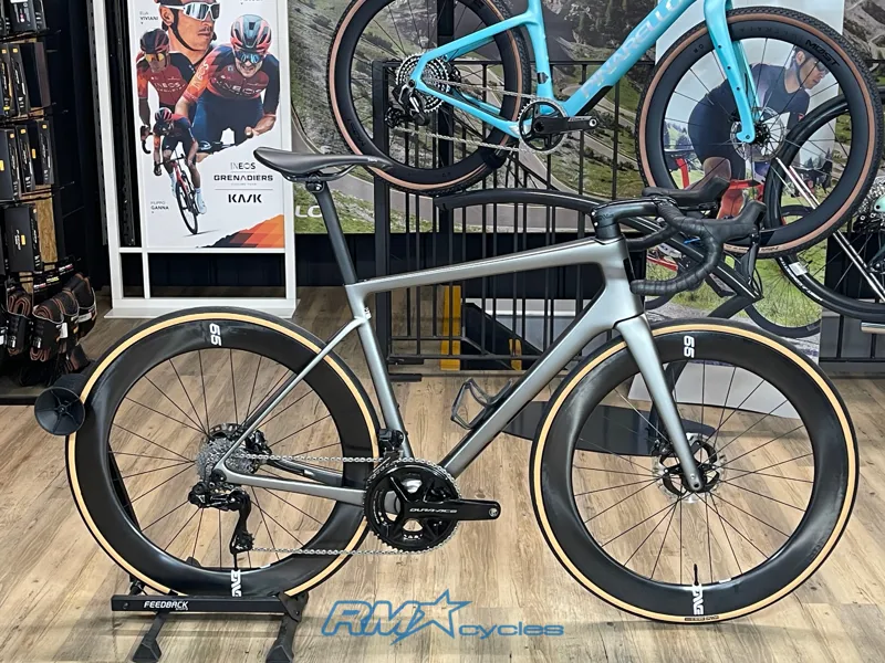 Enve Melee Shimano Dura-Ace Di2 Road Bike Silver 56cm