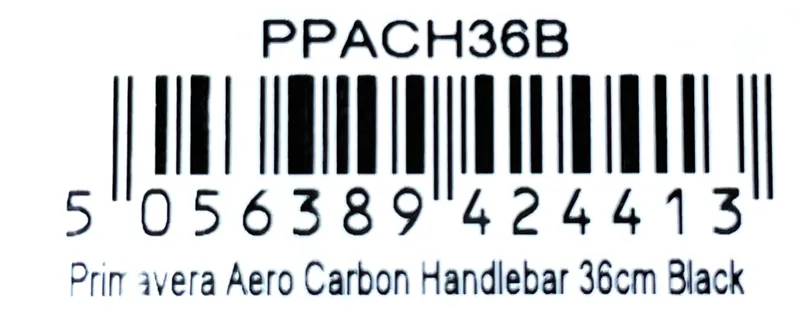 Prime Primavera Aero Carbon Handlebar in Black 36cm-4