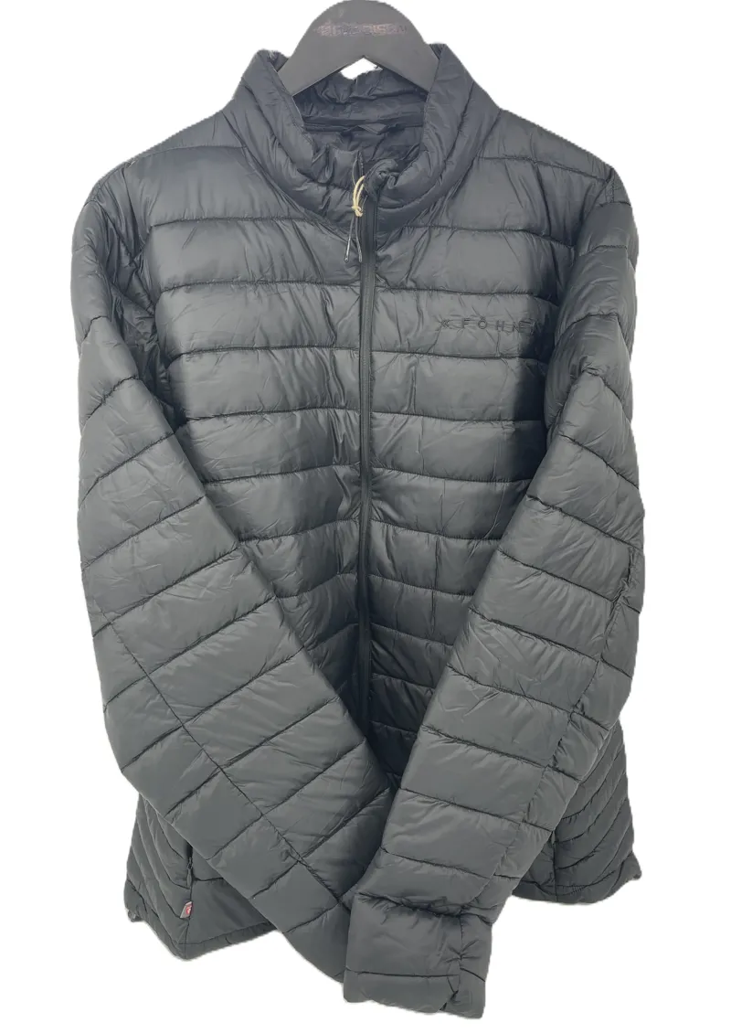 Fohn Micro Synthetic Down Jacket AW22 Size XXL Black