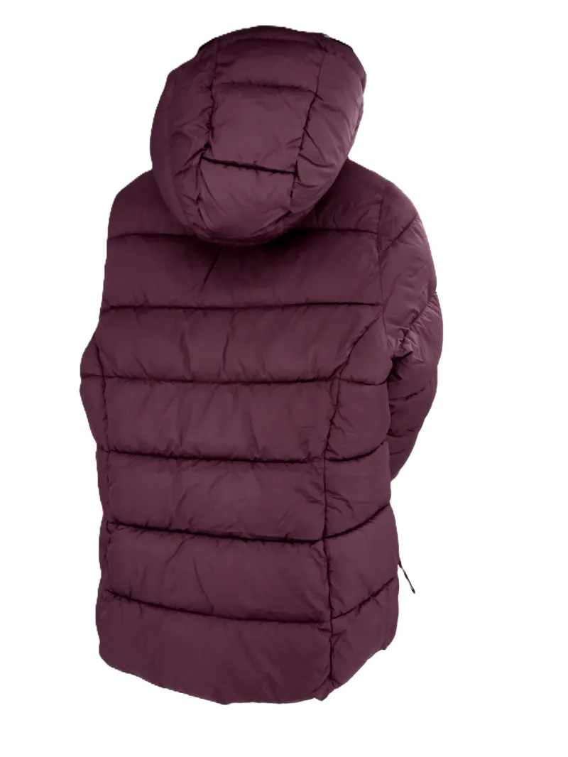 Fohn Womens Macro Synthetic Down Jacket AW22 Purple UK 10-1